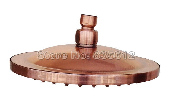 Rainfall Shower Head Antique Red Copper Shower Heads