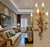 Vintage Wall Light Candle Luxurious Wall Lamp For Hotel Villa Bedroom Bracket Lighting Wall Sconces Lights