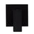 Matte Black/Chrome Widespread  Wall Mounted Rotatable Water Mixer Tapware