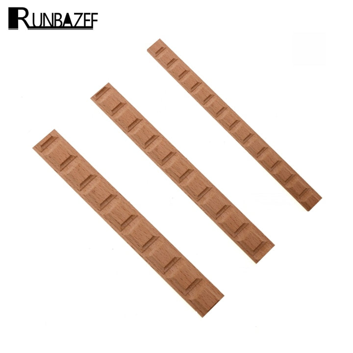RUNBAZEF Wood Carving Solid Furniture Edge Border Square Line