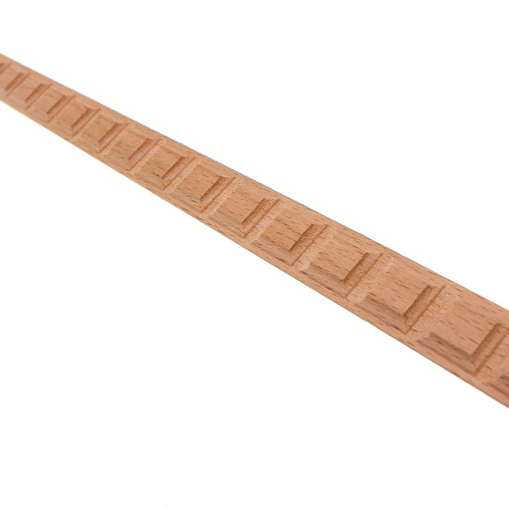 RUNBAZEF Wood Carving Solid Furniture Edge Border Square Line