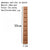 RUNBAZEF Wood Carving Solid Furniture Edge Border Square Line
