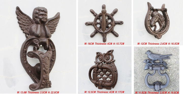 Retro Antique Iron Door Knockers
