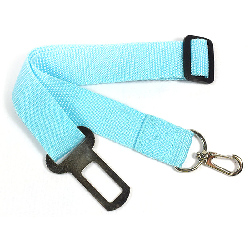Dog Leads for Vehicle SeatBelt connect to your pets Harness -Safety Lever Auto Traction