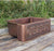 Rectangular Copper Apron Front Kitchen Sink 60*43*20cm With Drain