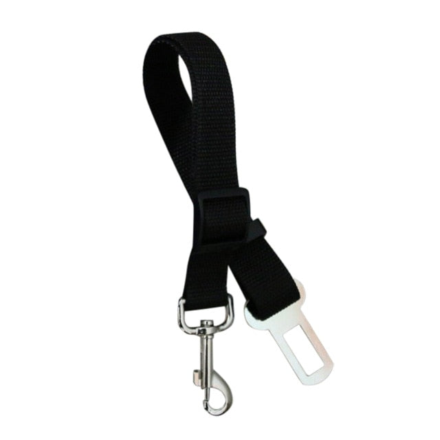 Dog Leads for Vehicle SeatBelt connect to your pets Harness -Safety Lever Auto Traction