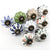 1x Hand Painted Ceramic Knobs and Handles 33mmx38mm