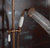 Rose Gold  Rainfall shower and bath faucet mixer  tap