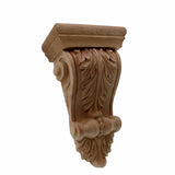 Natural Oak Wood Carved Applique, Corbel