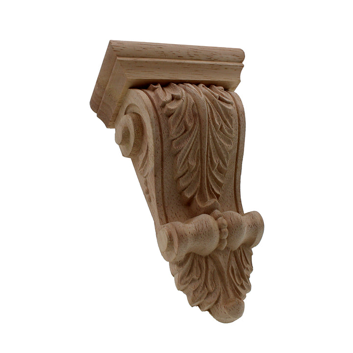 Natural Oak Wood Carved Applique, Corbel