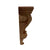 Natural Oak Wood Carved Applique, Corbel