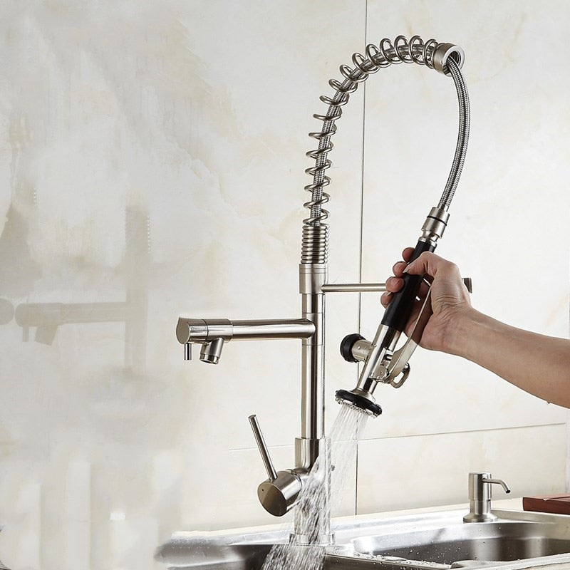High Pressure Kitchen Faucet Pull Out